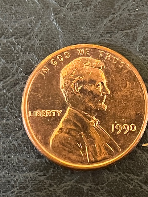 1990-Lincoln-Cents-Very-Lustrated-!